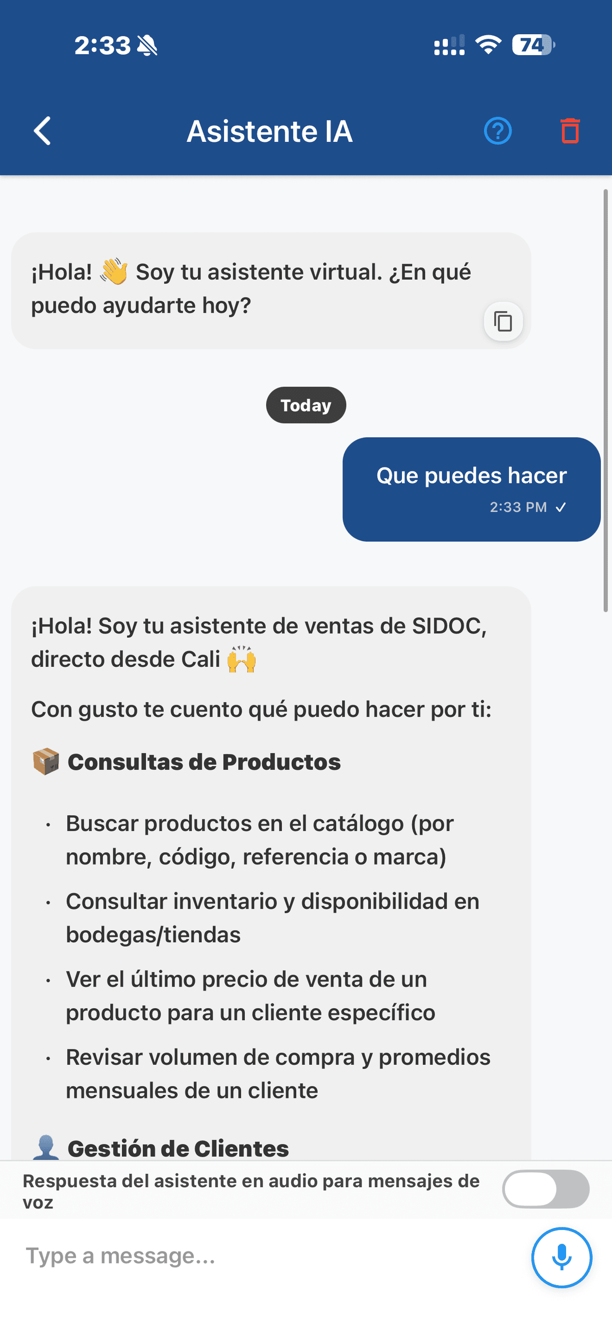 Smart AI Agent - Vista previa 1